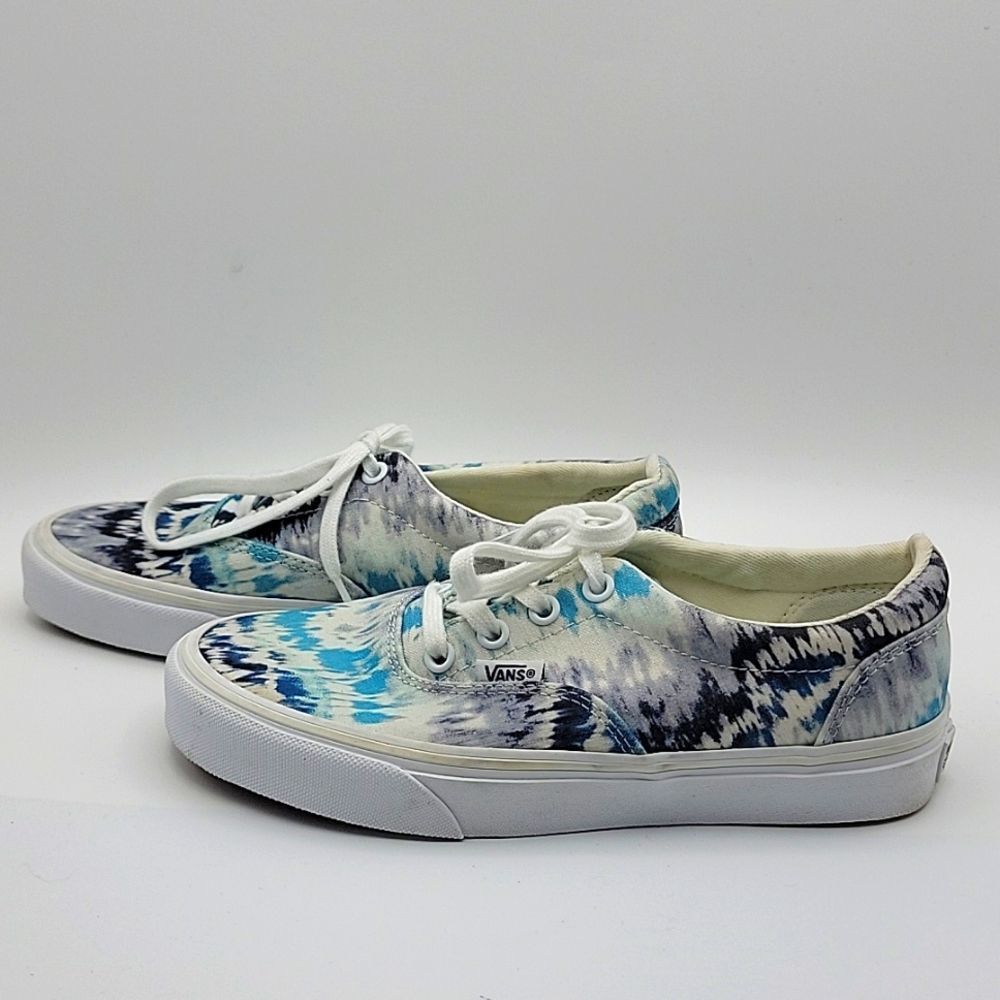 Vans Women's Doheny Sneaker‎ Tie Dye Blue. Size 6.0.  S917 - Picture 3 of 6